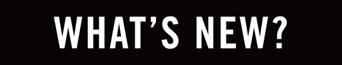 Tri Frame What's New? sign